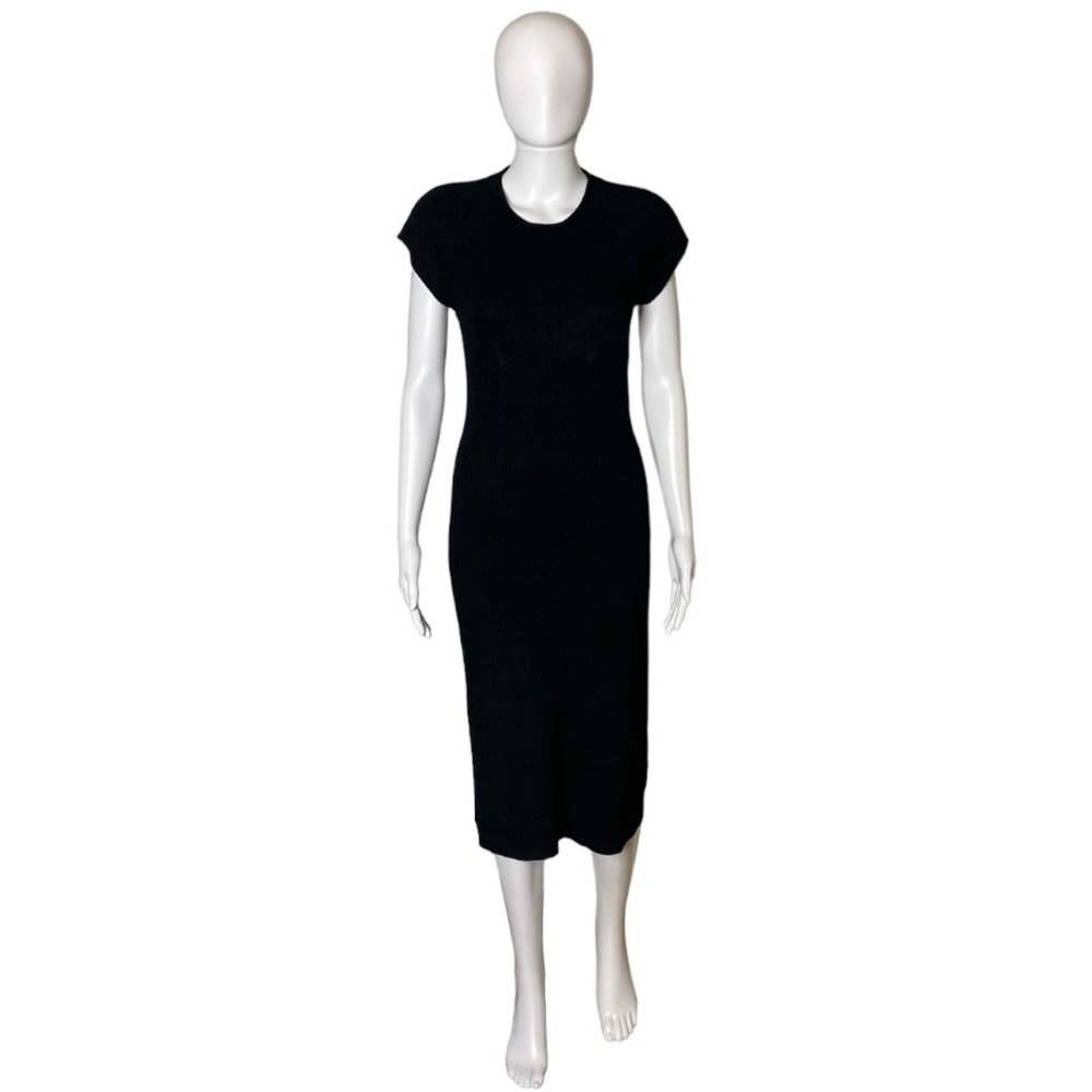 Future Collective Black Open Back Sweater Dress Sizes XS & XL